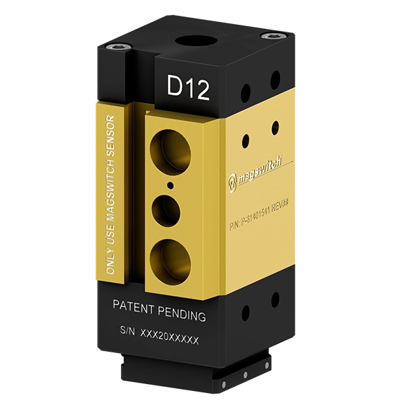 Magnetic gripper D12 for pneumatic