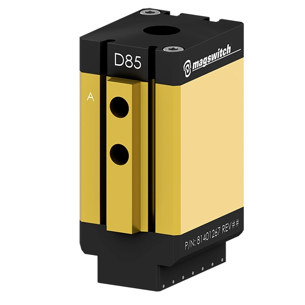 Magnetic gripper D85 for pneumatic