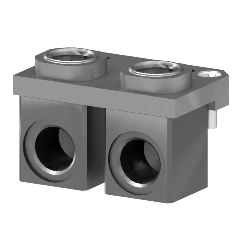 Robot-side view of the S-EM-R-U-2VE1/2BS-B tool changer for tool