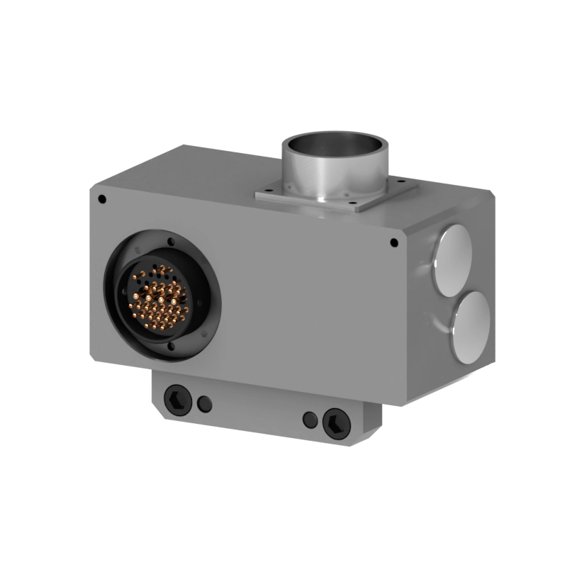 Robot-side view of the S.1-EM-T-E-M-B02-B tool changer for tool safety