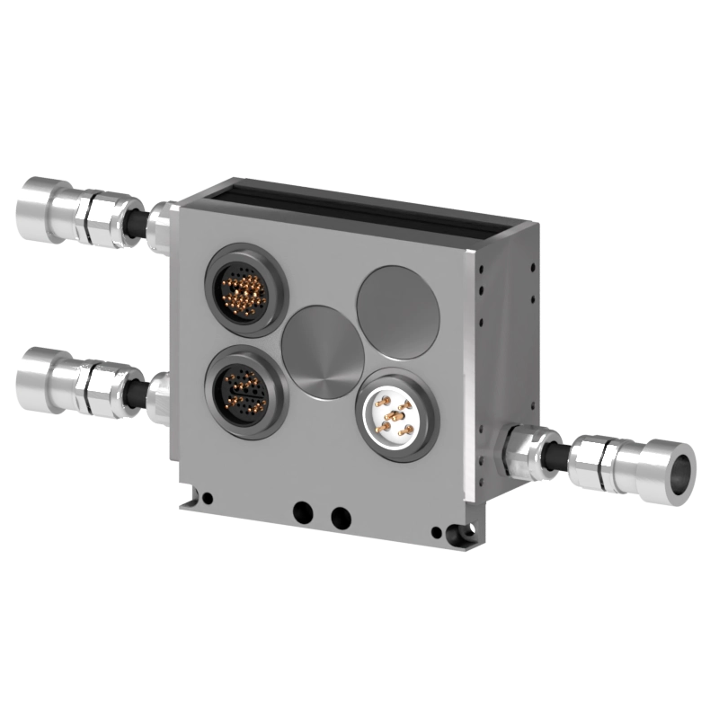 Robot-side view of the S.5-EM-T-E-CEL-01 tool changer for tool safety