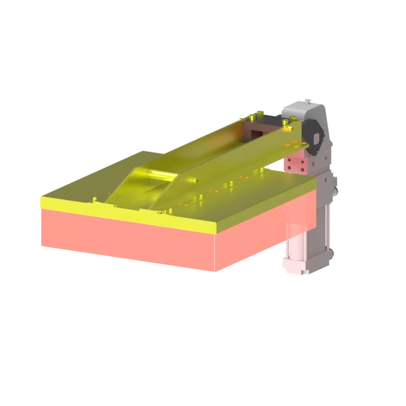 Robot-side view of the XCF-RS4-COVER-S3+V63 tool changer for tool