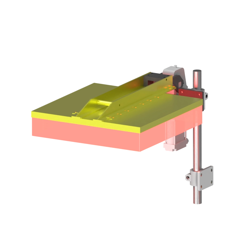 Robot-side view of the XCF-RS4-COVER-S5+V63 tool changer for tool