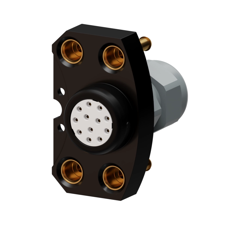 Tool-side view of the MEK063 tool changer for robust tool quick connection